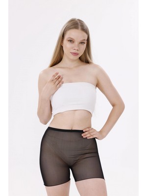 Hace Bazaar Freshness 0024 Lazer Kesim Tül Boxer Korse