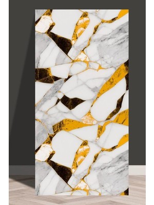 Tetik 10 Adet 60X30 Kendinden Yapışkanlı Pvc Duvar Paneli, Çok Renkli, 30 x 61