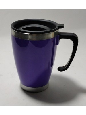 Mor Kulplu 250ML Termos Kaliteli Paslanmaz Çelik Bardak, 737382738283