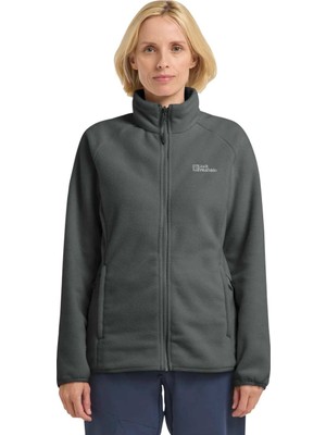 Jack Wolfskin Moonrise Fz Kadın Yeşil Polar Ceket