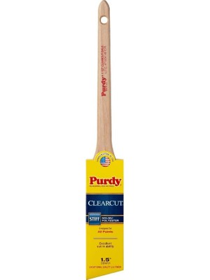 Kazan Hobi Purdy 144080115 Clearcut Serisi Dale Açılı Trim Boya Fırçası, 1-1/2"