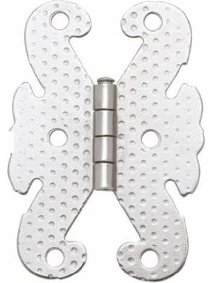 Kazan Hobi Kelebek Menteşe Metal 40 * 65MM Nikel (2 Adet)