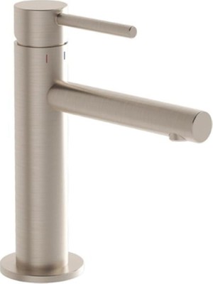 Kazan Hobi Vitra Origin A4255634 Lavabo Bataryası, Fırçalı Nikel