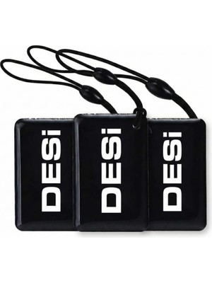 Kazan Hobi Desi Ic Kart Tag, Akıllı Kilit Sistemleri Için 3'lü Set, Siyah, Dijital Anahtar, Quic Serisi ile Uyumlu, Tek Dokunuşla Kolay Erişim