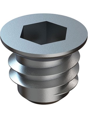 Kazan Hobi BADEM10 Metal Dübel 8X10 M6 Çinko (50 Adet)