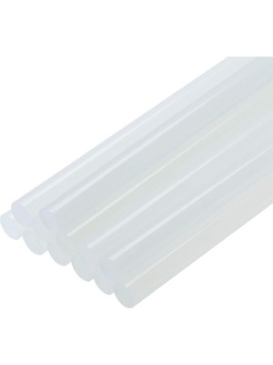 Kazan Hobi 7mm - 30CM, Ince, Şeffaf Silikon, 10 Adet,