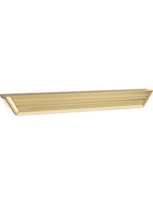 Kazan Hobi System 9056 Line-Çizgili Kulp Altın Renk Tek Adet 512 mm Altın Tek Ebat SSY9056 0512 Gl