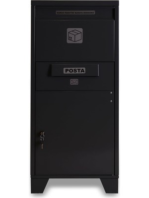 Kazan Hobi Zelfbox Xl Kargo Teslim ve Posta Kutusu (Ral 7016 - Antrasit Gri)
