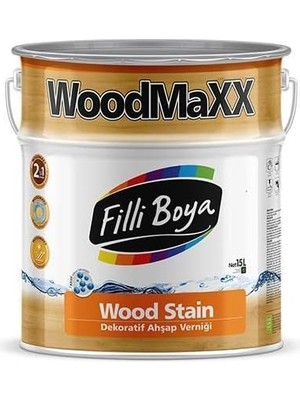 Kazan Hobi Filli Boya Woodmaxx Ahşap Verniği Çam 0.75 Lt