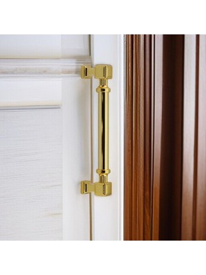 Kazan Hobi Talas 128 mm Kulp Gold Altın Mobilya Çekmece Mutfak Dolabı Dolap Kapak Kulplar Kulb Kulp