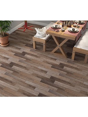 Kazan Hobi Stickerart Yer Kaplama Zemin Kaplama Folyosu 65X130 cm Wood Floor