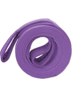 Kazan Hobi BADEM10 Spanzet Sapan Polyester Sağlam Yük Kaldırma Lila Renk 1 Ton 5 Metre Taşıma Indirme Halat