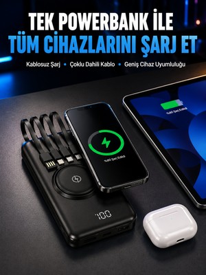 Toyigoo Akıllı Koruma Sistemli Powerbank – Hızlı, Güvenli ve Modern - Lisinya