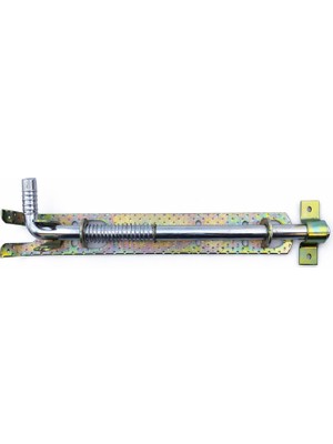 Kazan Hobi Yaylı Ferforje Mavzer Sürgü 35X300MM Kapı Pencere Kilidi Dayanıklı Metal Güvenlik Sürgüsü