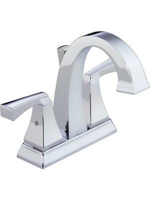 Kazan Hobi Delta Faucet 2551-MPU-DST Dryden Iki Saplı Merkez Seti Banyo Musluğu, Krom