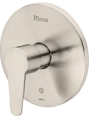 Kazan Hobi Pfister Pfirst R89040K Fırçalanmış Nikel Modern Valf, Trim