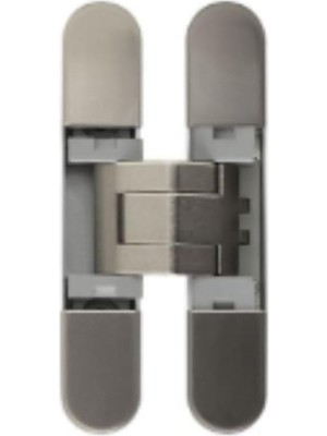 Kazan Hobi System Gizli Menteşe 76X14 mm 16 kg Parlak Nikel Renk Tek Ebat HG104HT01 Pn