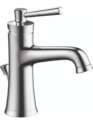 Kazan Hobi Hansgrohe Joleena Geçişli 1-Kulplu 1 20,32 cm Yüksekliğinde Banyo Lavabo Bataryası, Krom 04771000