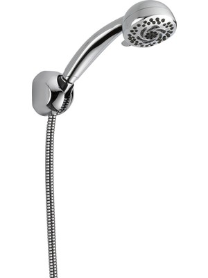 Kazan Hobi Delta Faucet 55436-PK Premium 5 Ayar Sabit Duvara Monte El Duşu, Krom