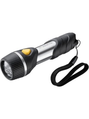 Kazan Hobi Varta Day Light Multi LED F10 Taschenlampe Mit 5 Leds (Inkl. 1xaa Longlife Power Batterie, Ideal Für Haushalt, Camping, Angeln, Garage, Notfall, Stromausfall, Outdoor)