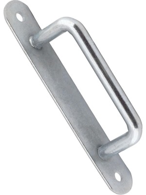 Kazan Hobi BADEM10 Saclı El Tutamagı Çekme Kolu Kapı Tutma Kulbu 18,5 cm Krom Metal Kulp Kapı Tutamağı
