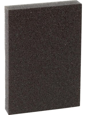 Kazan Hobi 3m Prpd-60 Pro-Pad, 60 Grit, 7,3 cm x 10,12,7 Cm, 54'lü Zımpara Süngeri, 4" U x 2-7/8" W, 1/2" T, Siyah, 54 Adet