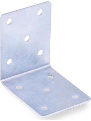 Kazan Hobi BADEM10 Mobilya Dolap Köşe Bağlantı Sabitleme L Demir Gönye 50X50X40 mm (5 Adet)