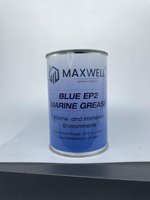 Kazan Hobi Maxwell Blue Ep2 Marin Gres, Tuzlu Suya Dayanıklı, Mineral Yağ, Lityum Kompleks, Nlgı 2, -30°C/+180°C Sıcaklık Aralığı, 1kg