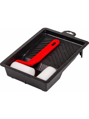 Kazan Hobi Premium Hobi Seti Mini Rulo Boyama Kabı 14X21,5 cm Pratik Kullanım Dayanıklı Boya Tepsisi Seti