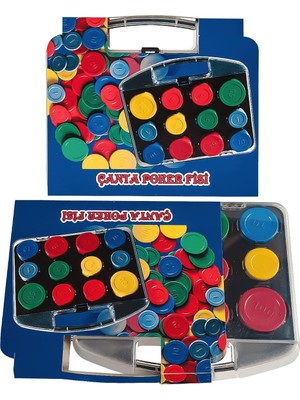 Kazan Hobi Pratik Çantalı Plastik Poker Fişi