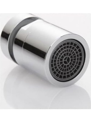 Kazan Hobi Ilhan Pro Metal Perlatör Musluk Ucu, F22-1, 360° Döner, Dişi Iç Dişli, Uzatmalı, Krom