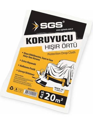 Kazan Hobi Sgs SGS4002 Sgs Koruyucu Hişir Örtü 20M2