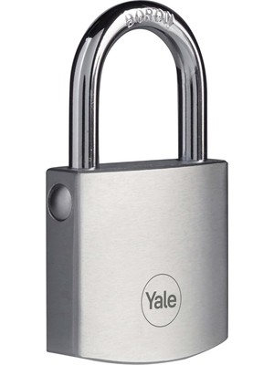 Kazan Hobi Yale Y120B/40/125/1-40 mm Dmu Krom Kaplamalı Asma Kilit - Yüksek Koruma - Boron Halka - 3 Anahtar