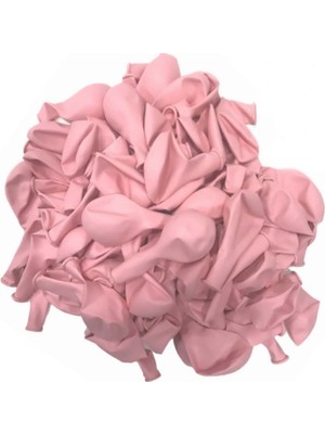 Kazan Hobi 12 Inç Balon 10 Adet (Makaron Pembe)
