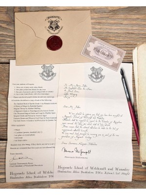Kazan Hobi Harry Potter Hogwarts’a Davet Mektup Seti