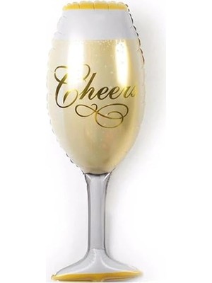 Kazan Hobi Cheers Yazılı 92X37 cm Büyük Boy Folyo Balon Bride To Be Bekarlığa Veda
