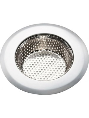 Kazan Hobi 9 cm Paslanmaz Çelik Evye Süzgeci, Tıkanma Önleyici Metal Lavabo Filtresi, Banyo ve Mutfak Lavabo Gider Süzgeci, Kolay Temizlenir