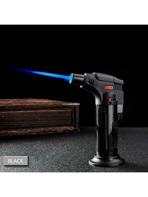 Hace Bazaar Pürmüz Alev Çakmak 1300°C - Torch Doldurulabilir Depolu Orta Boy