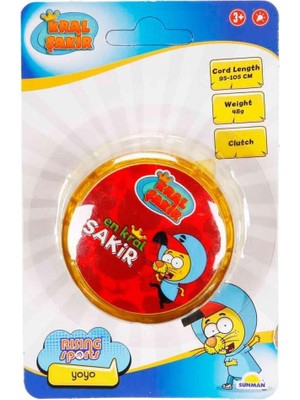 Uravas Store 5354 Nessiworld-Rst-Rsp-Yoyo Kral Şakir 6cm Sarı Işıklı Krtl Kral