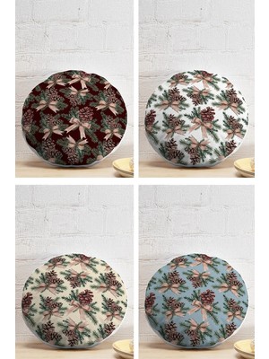 Rem Home Rengirenk Dekoratif Kırlent Kılıfı Beyaz Modern 43 x 43 cm Salon Koltuk Kanepe Yastık Kılıfı