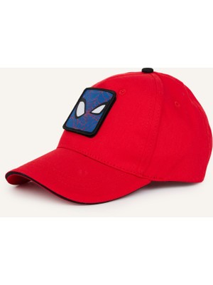 DeFacto Marvel Spiderman Etiket Detaylı Pamuklu Cap Şapka Erkek Çocuk G1194A8NS