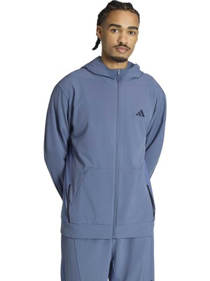 AKS6394 Adidas D4T Hybrıd Fz H Erkek Ceket Mavi