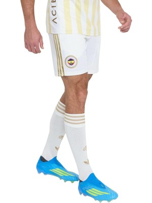 AKE4424 Adidas Fenerbah&amp;ccedil;e 26-27 Deplasman Erkek Şort ve Kapri Beyaz