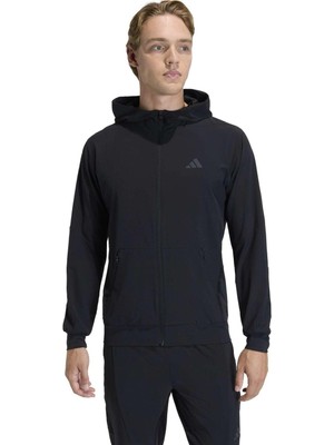 AKA4821 Adidas D4T Hybrıd Fz H Erkek Sweatshirt Siyah