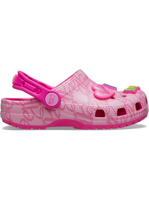 CS211407 Crocs Mattel Pink Barbie Cls Clg T &amp;ccedil;ocuk Terlik Pembe