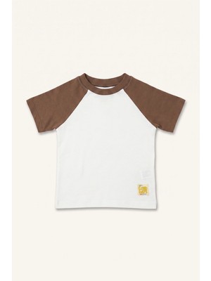 DeFacto Regular Fit Reglan Kısa Kollu Arma Detaylı Tişört Erkek Bebek I6551A526HS