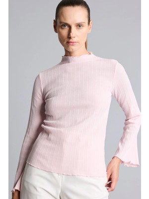 DeFacto Slim Fit Fitilli Kaşkorse Uzun Kollu Tişört F7136AX26AU
