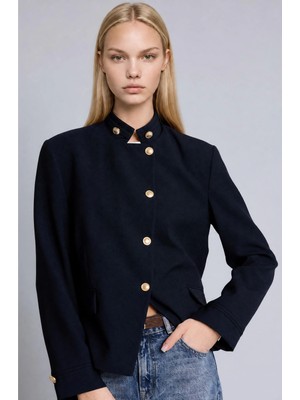 DeFacto Regular Fit Dik Yaka Blazer Ceket I3334AX26AU