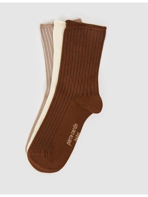 Pierre Cardin Kadın Kadın 3'lü Soket Çorap 50333980-VR029