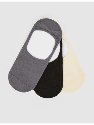 Pierre Cardin Kadın Kadın 3'lü Babet Çorap 50334012-VR006
